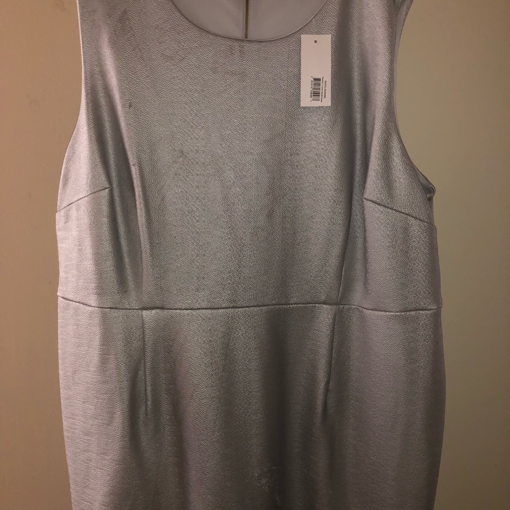 Monif C metallic dress